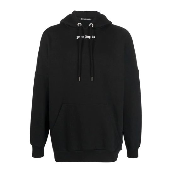 Palm Angels Logo Hoodie Black/White