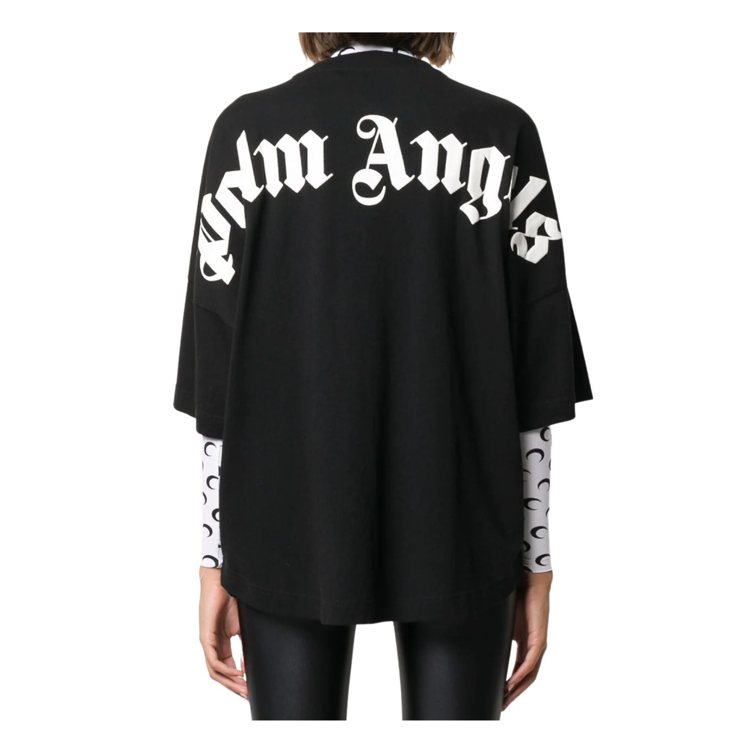 Palm Angels Women's Classic Logo Oversize T-shirt Black