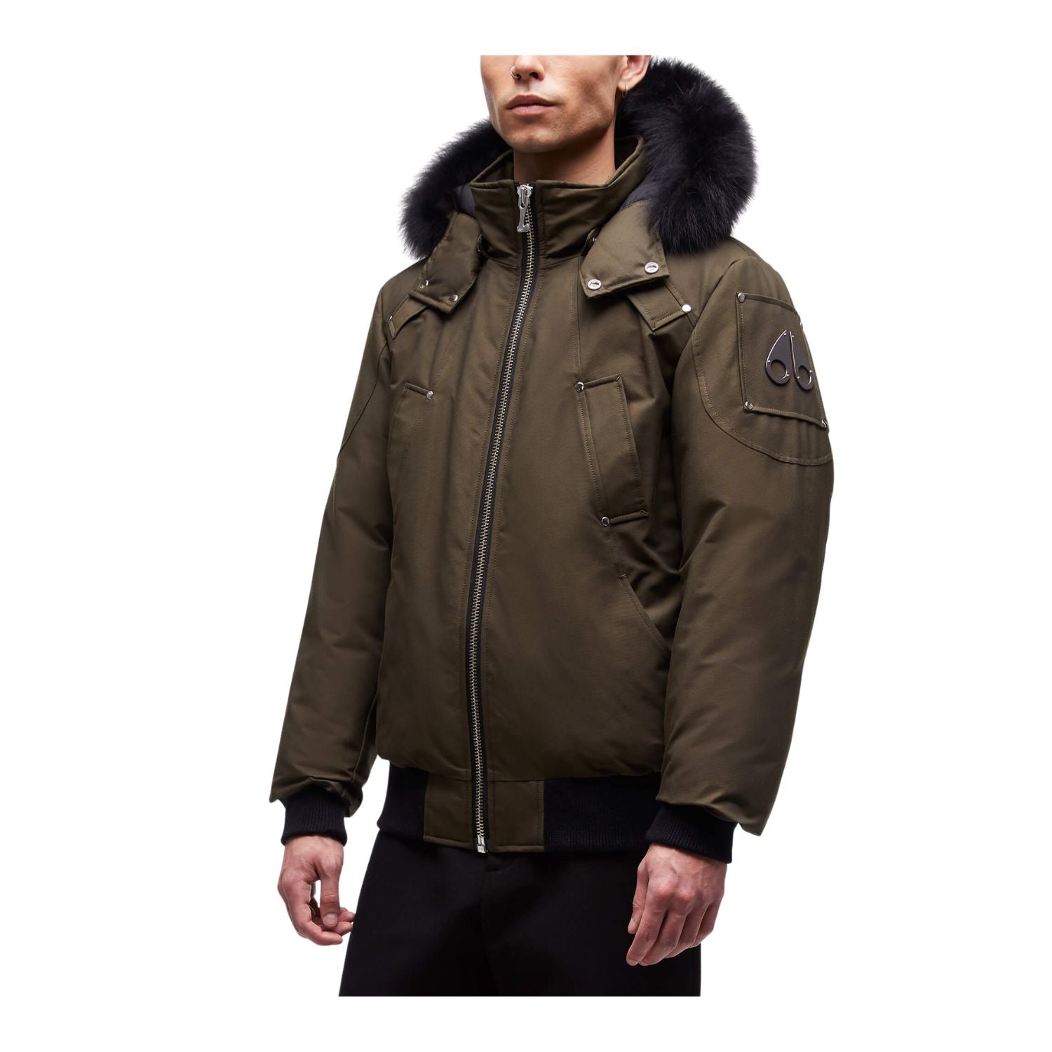 Moose Knuckles Ballistic Bomber Mens Style : Mk20000mb