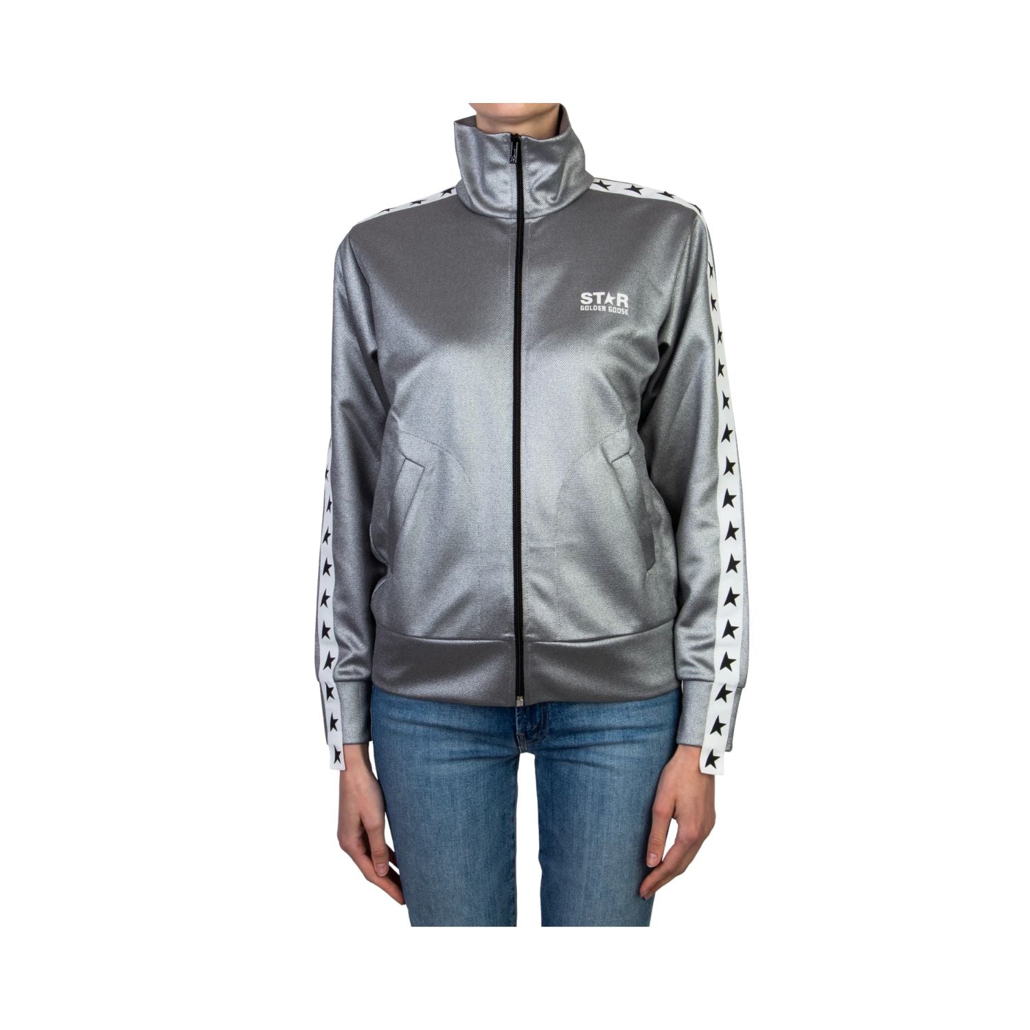 Golden Goose Zipped Track Jacket Denise Womens Style : Gwp00875.p000690.70137