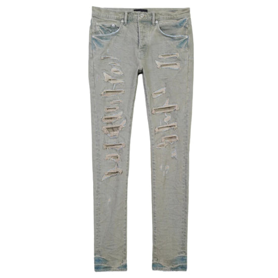 Purple-brand Destroy Repair Jeans Mens Style : P001-pedr123