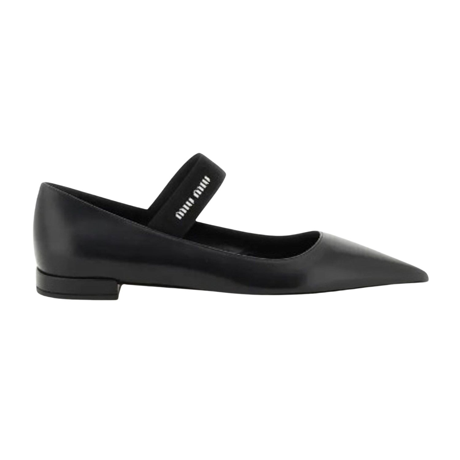 Miu Miu Pointed Leather Ballerinas Womens Style : 5f930d_3aqo