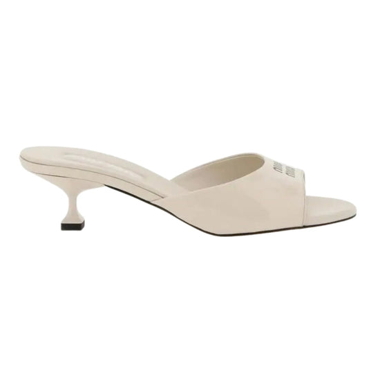 Miu Miu Patent Leather Mules Womens Style : 5xx603_xv4