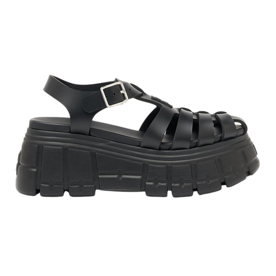 Miu Miu Rubber Sandals With Oversized Sole Womens Style : 5x709d_3lkk