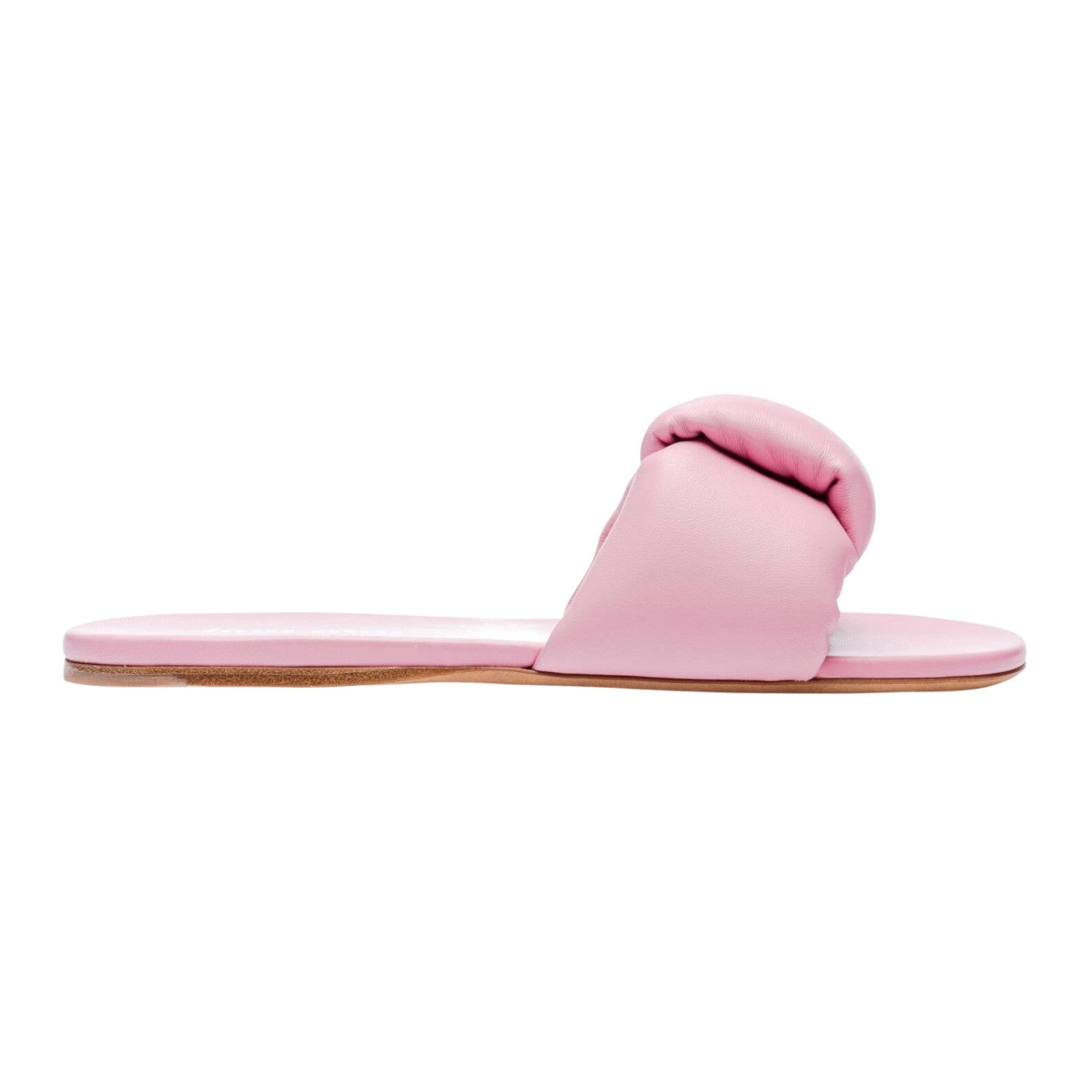 Miu Miu Leather Slides Womens Style : 5xx546_lyb