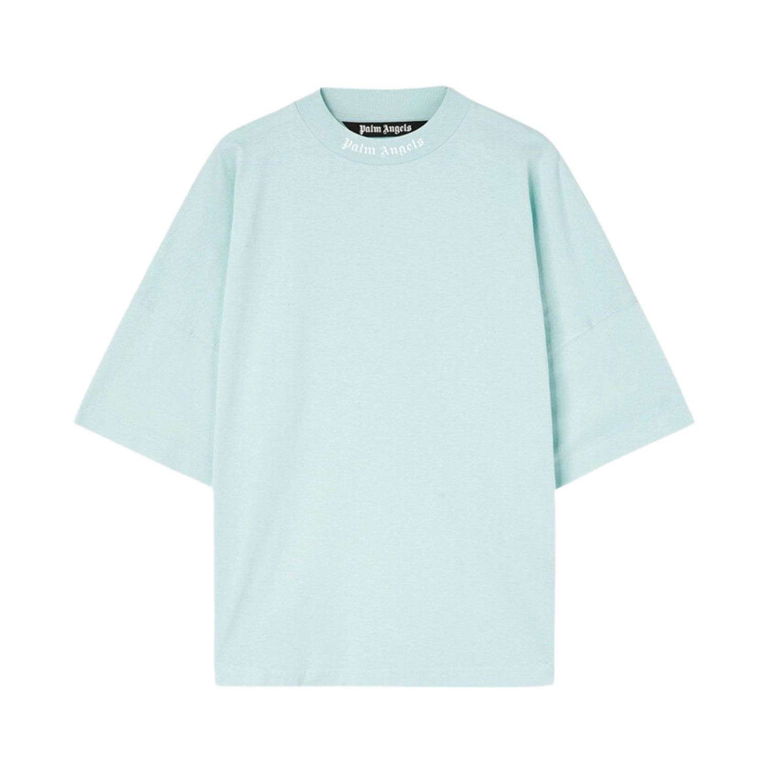 Palm Angels Classic Logo Over T-Shirt Light Blue/White