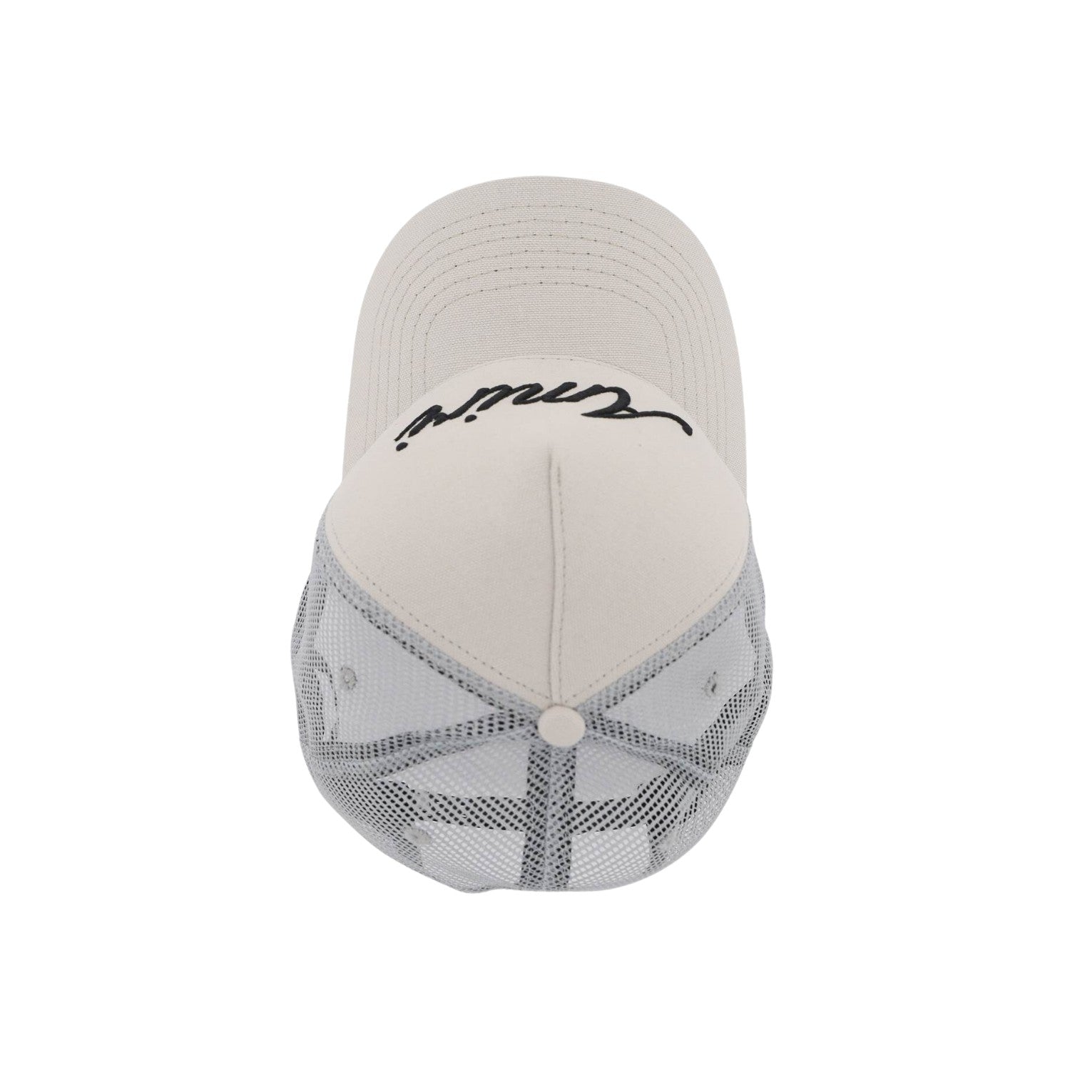 Amiri Script Trucker Hat Unisex Style : Pf23mah008