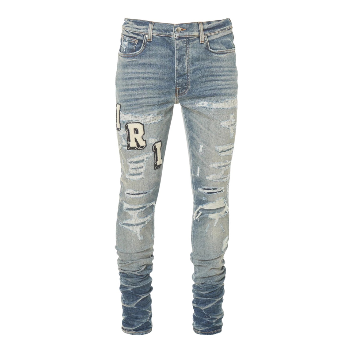 Amiri Varsity Jeans Mens Style : Pf23mds014