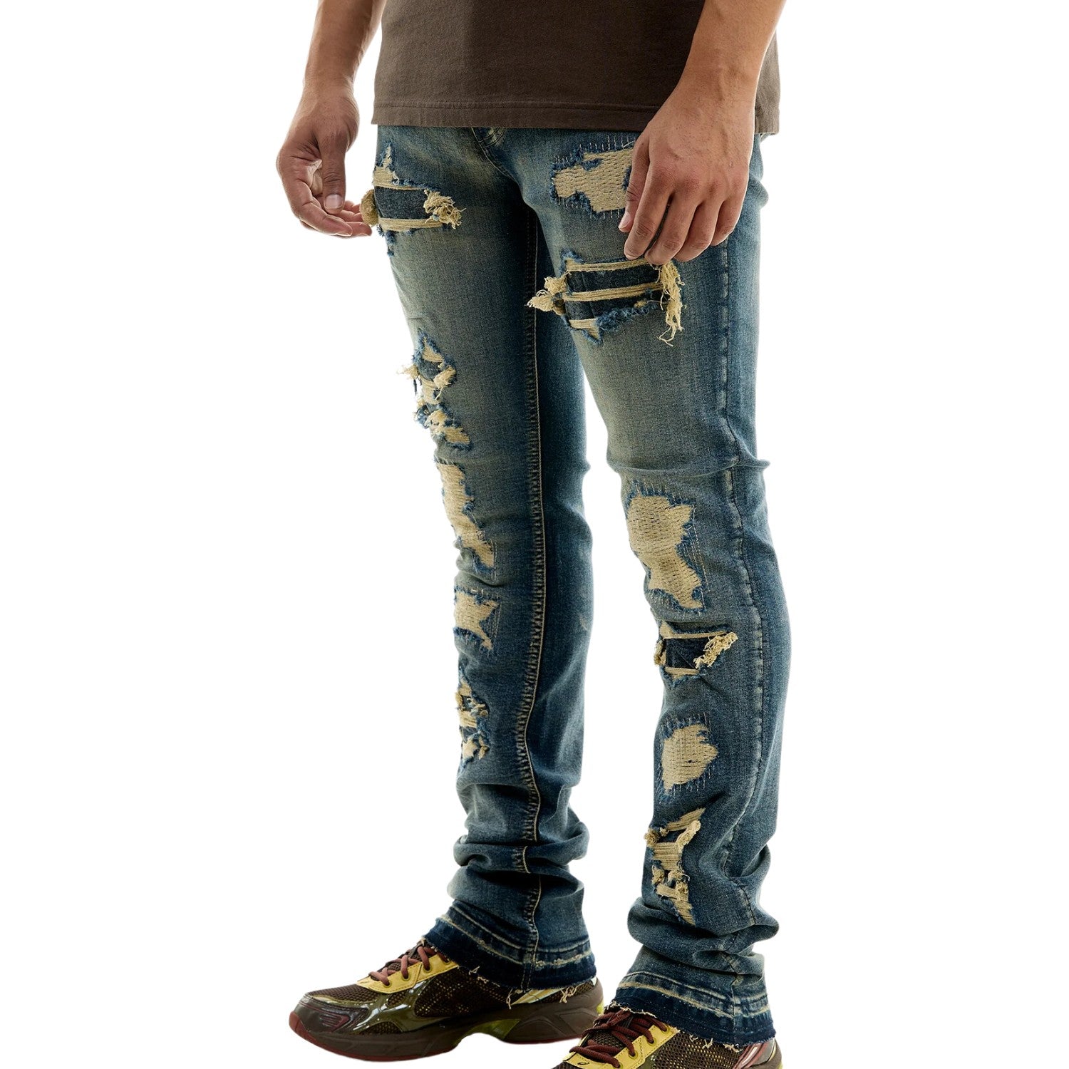 Kdnk Stacked Nui2 Jeans Mens Style : Knd4577