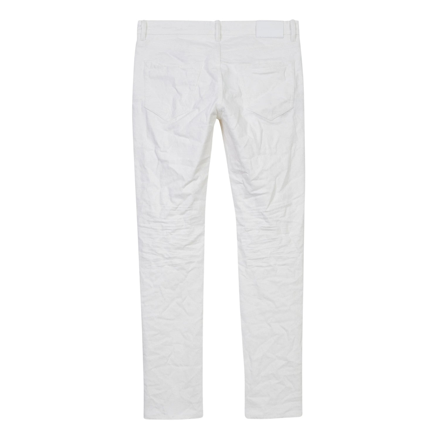 Purple-brand White Flocked Snake Jeans Mens Style : P001-wwfs123