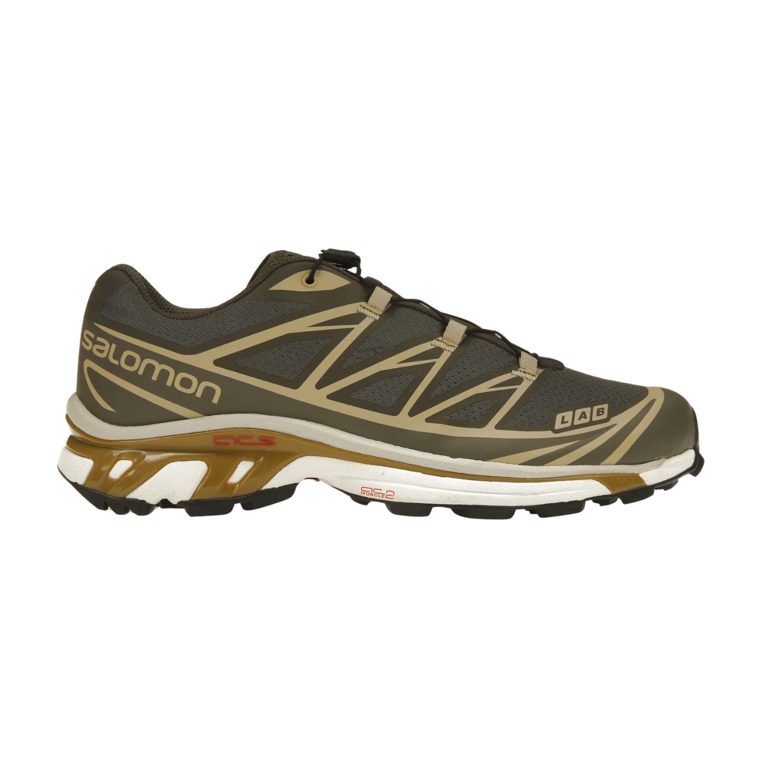 Salomon XT-6 Beluga Dull Gold