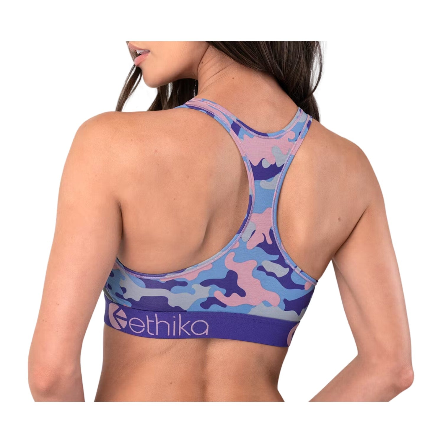 Ethika Bluwater Camo Sport Bra Womens Style : Wlsb2112