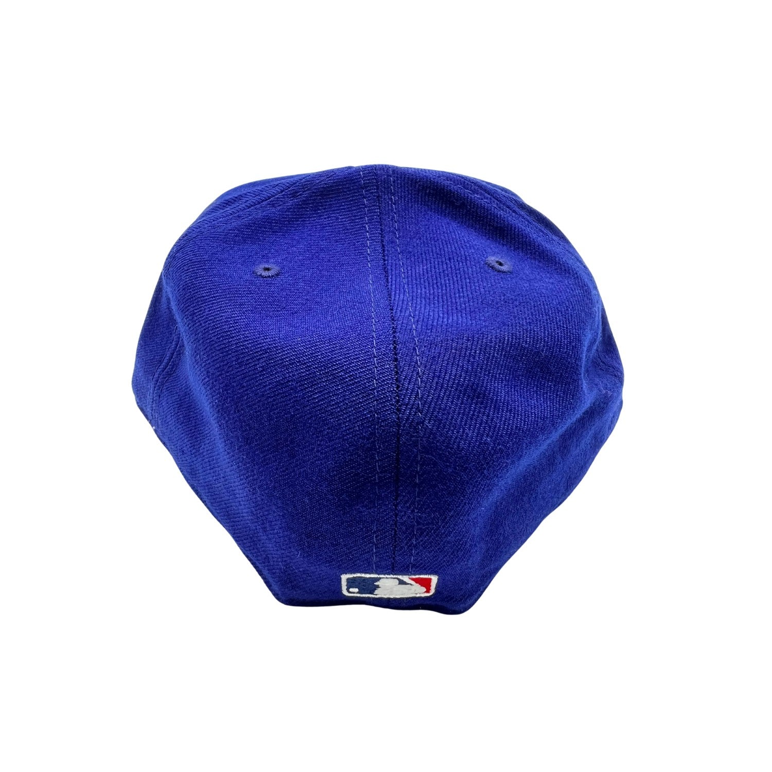 New Era 59fifty Los Angeles Dodgers Dark Royal Blue Metallic Silver Fitted Hat Unisex Style : Hhh-46950990