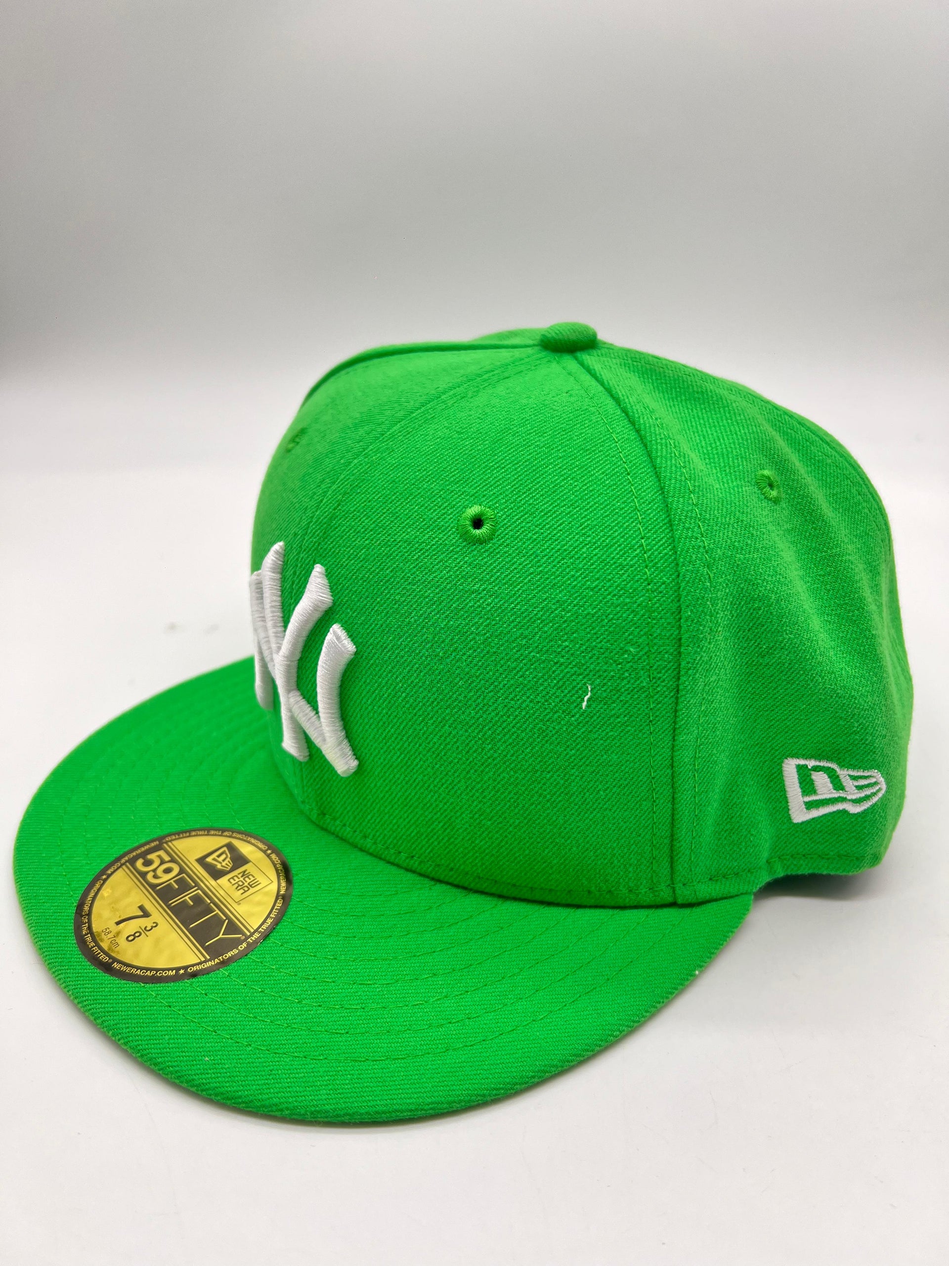 New Era 59fifty New York Yankees Island Green Fitted Hat Unisex Style : Hhh-48398424