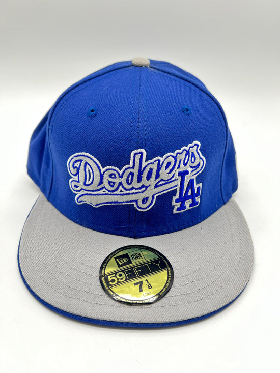 New Era 59fifty Los Angeles Dodgers Logo Royal Blue Fitted Hat  Unisex Style : Hhh-71320846