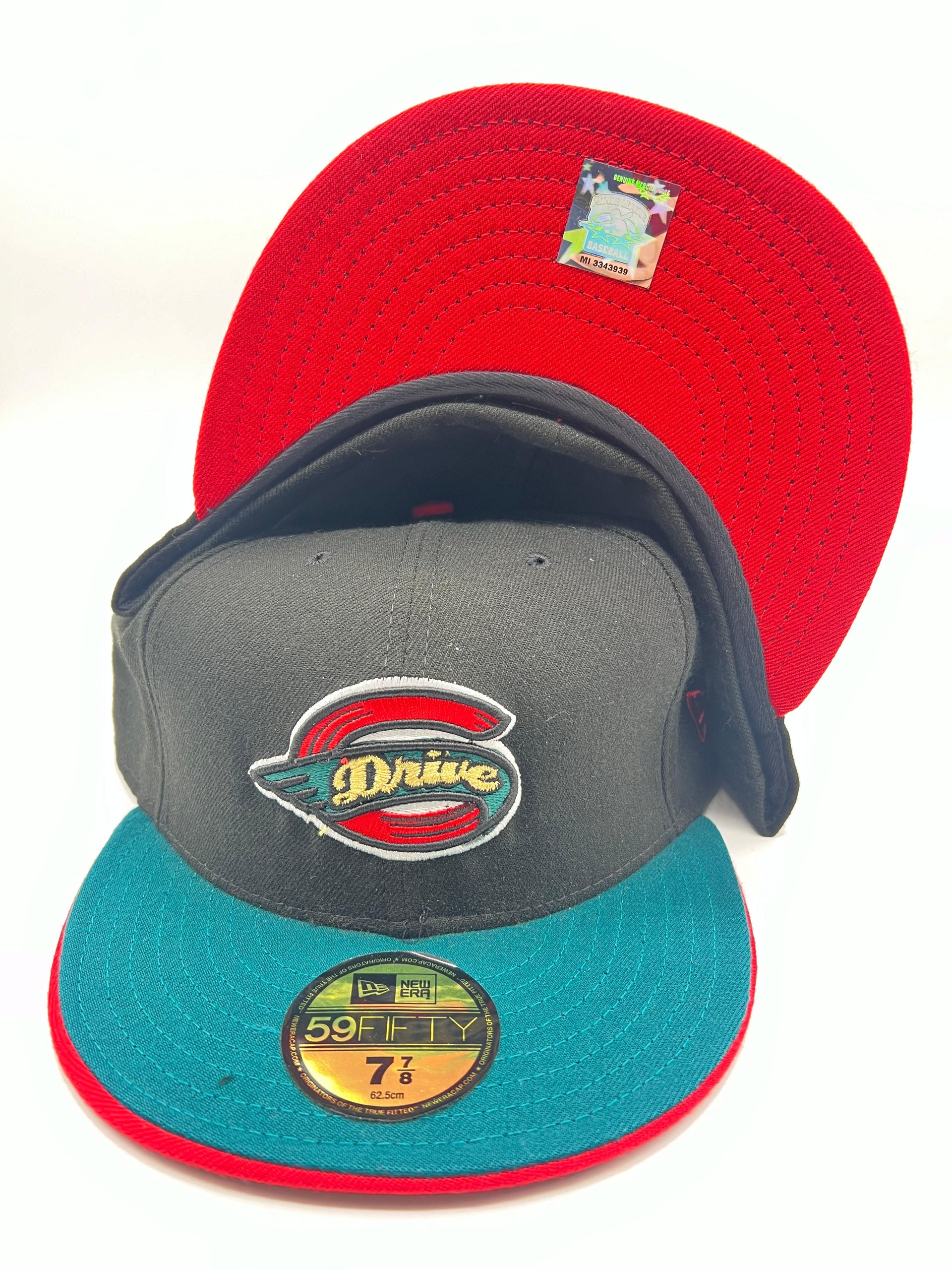 New Era 59fifty Greenville Drive Black Fitted Hat Unisex Style : Hhh-71320754