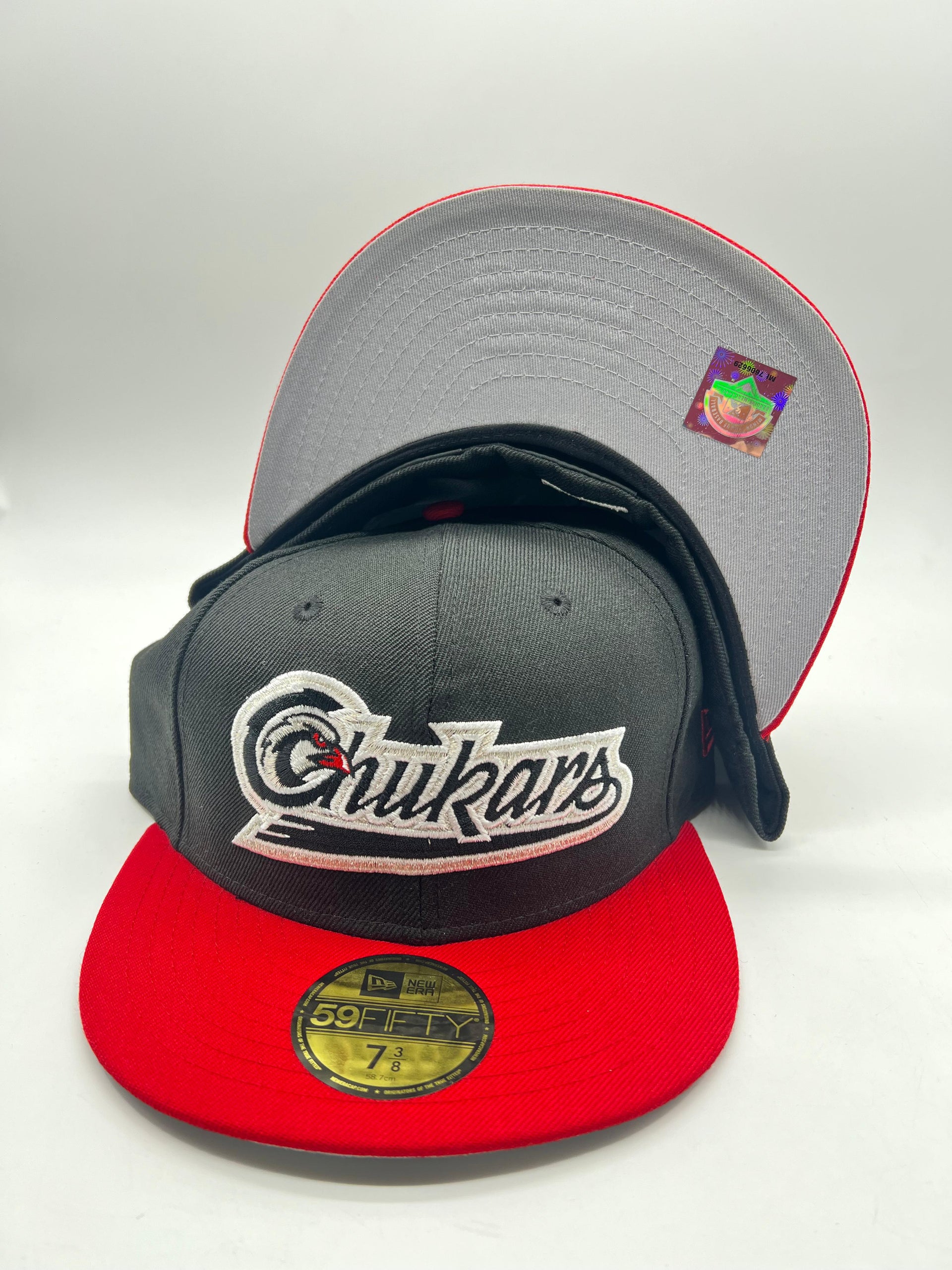 New Era 59fifty Idaho Falls Chukars Black Fitted Hat Unisex Style : Hhh-55698122