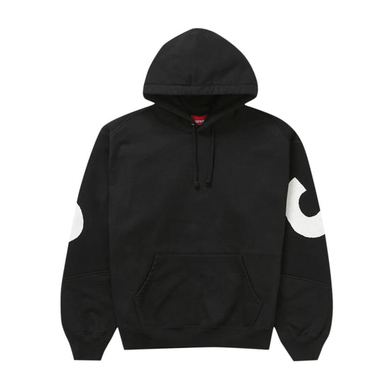 Supreme Jacquard Logo Hooded Sweatshirt Mens Style : Ss24sw24