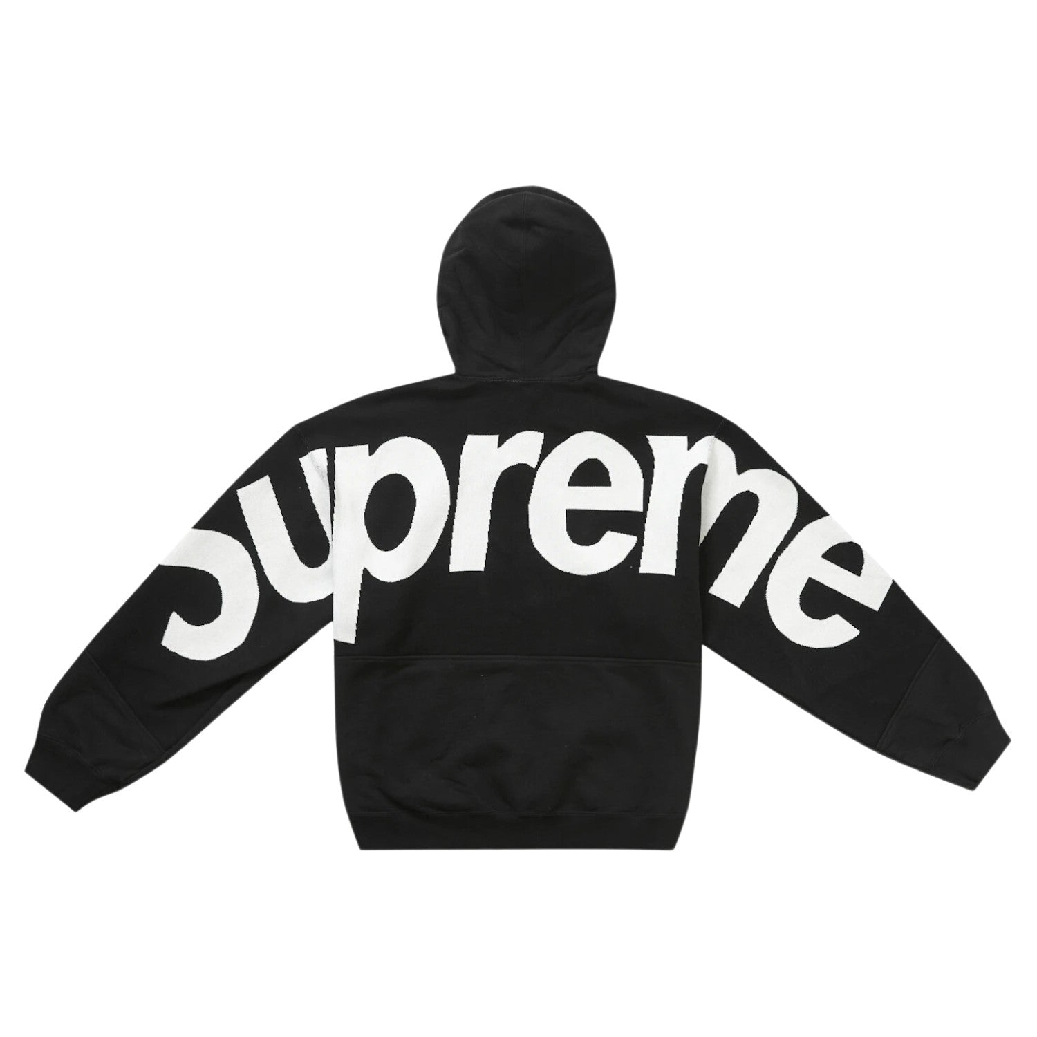 Supreme Jacquard Logo Hooded Sweatshirt Mens Style : Ss24sw24