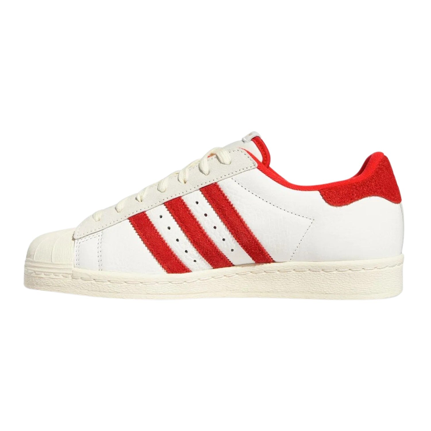 adidas Superstar 82 White Vivid Red