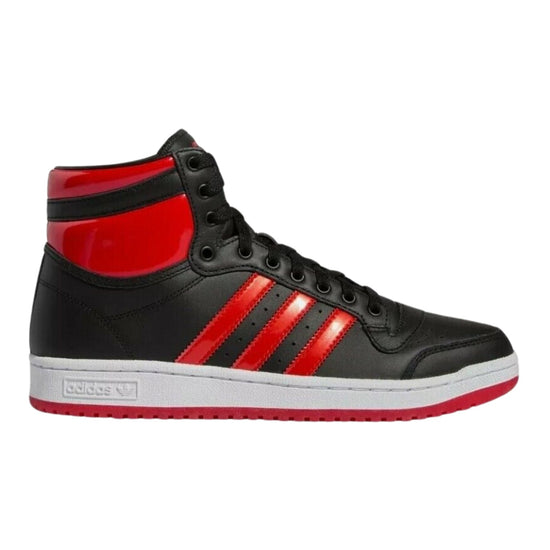 adidas Top Ten Hi Core Black Vivid Red Patent