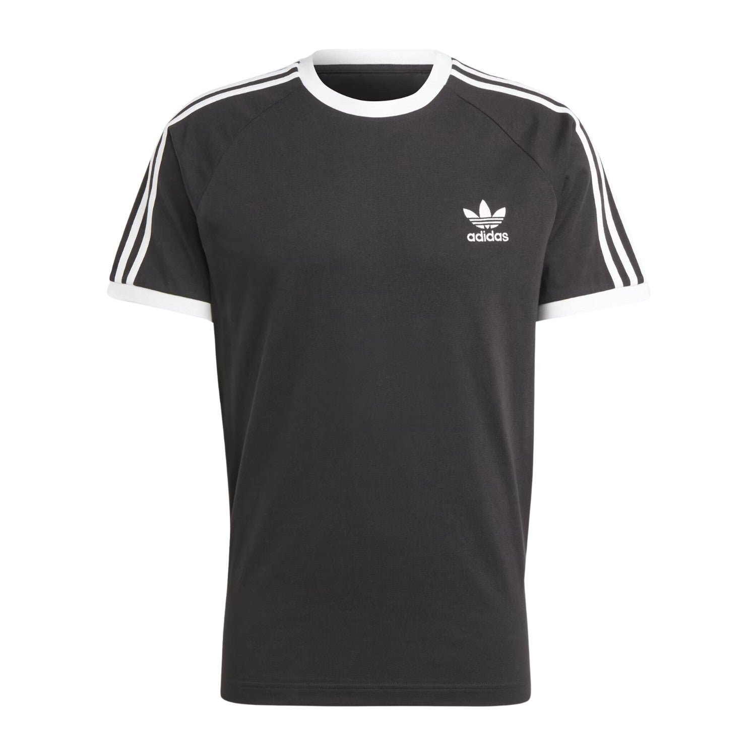 Adidas Originals 3-stripes Black Tee Mens Style : Ia4845