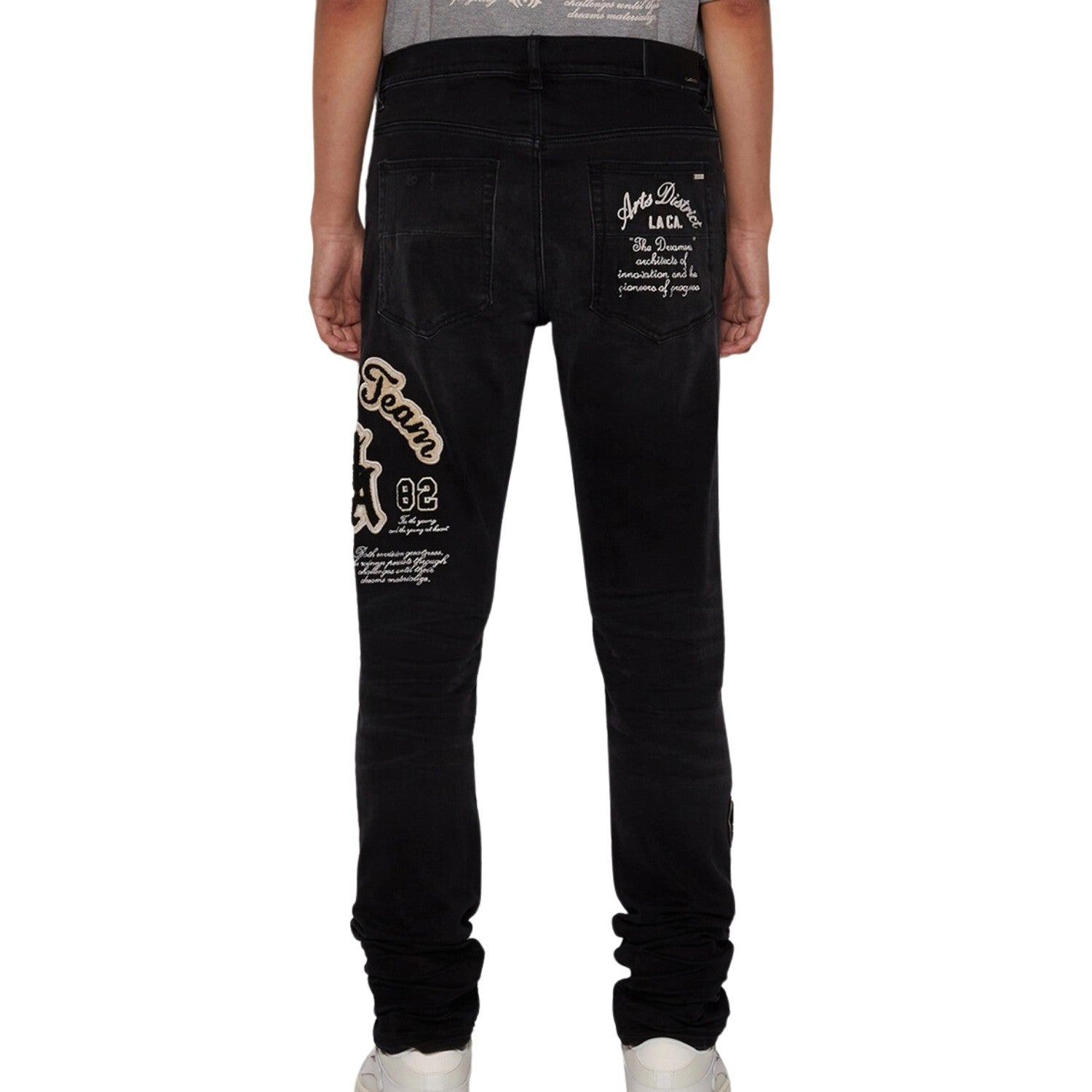 Amiri Dream Team Skinny Jeans Mens Style : Amdnsy1065