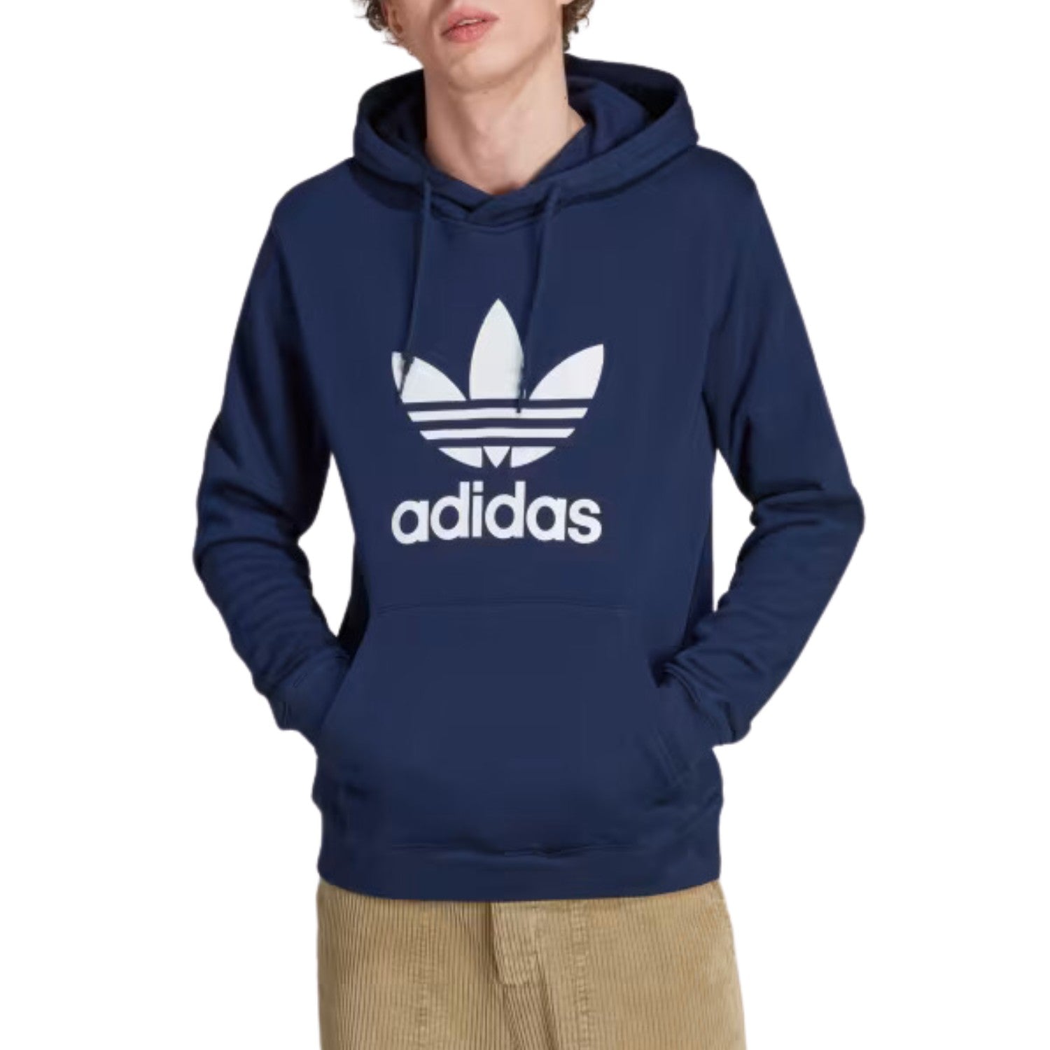 adidas Adicolor Classics Trefoil Hoodie Night Indigo