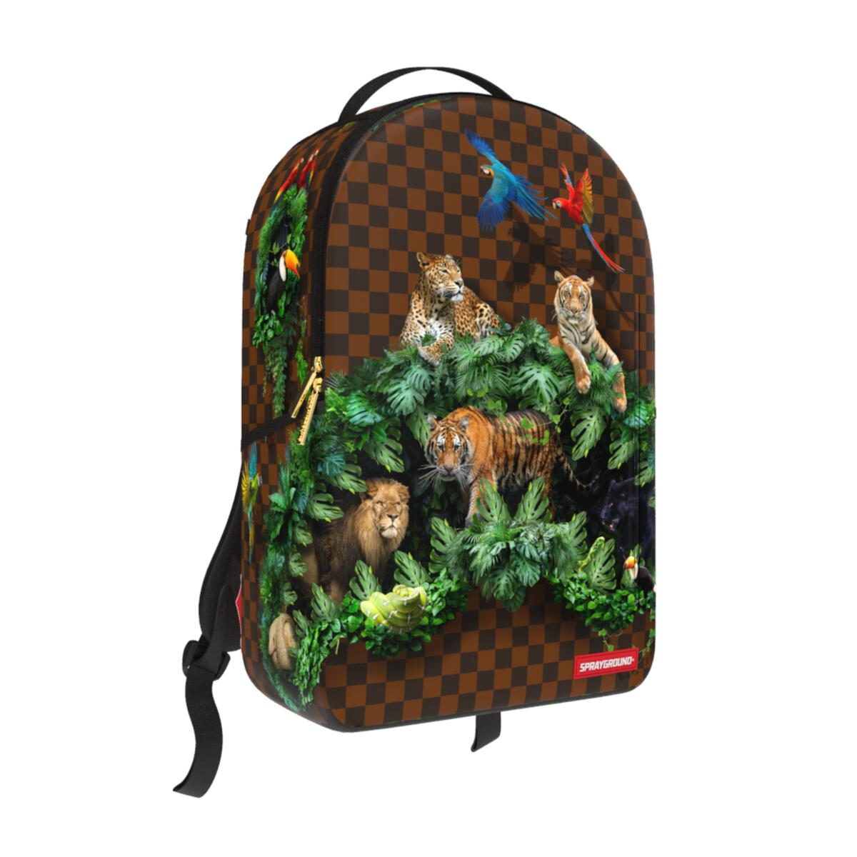 Sprayground Wildlife Wonder Backpack (Proceeds Goes To World Wildlife Fund) Backpack Unisex Style : 910b4007nsz