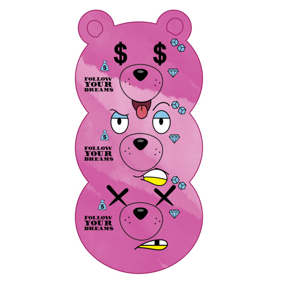 Sprayground Moneybear Triple Pink Plush Toy/pillow Unisex Style : 910z6637nsz