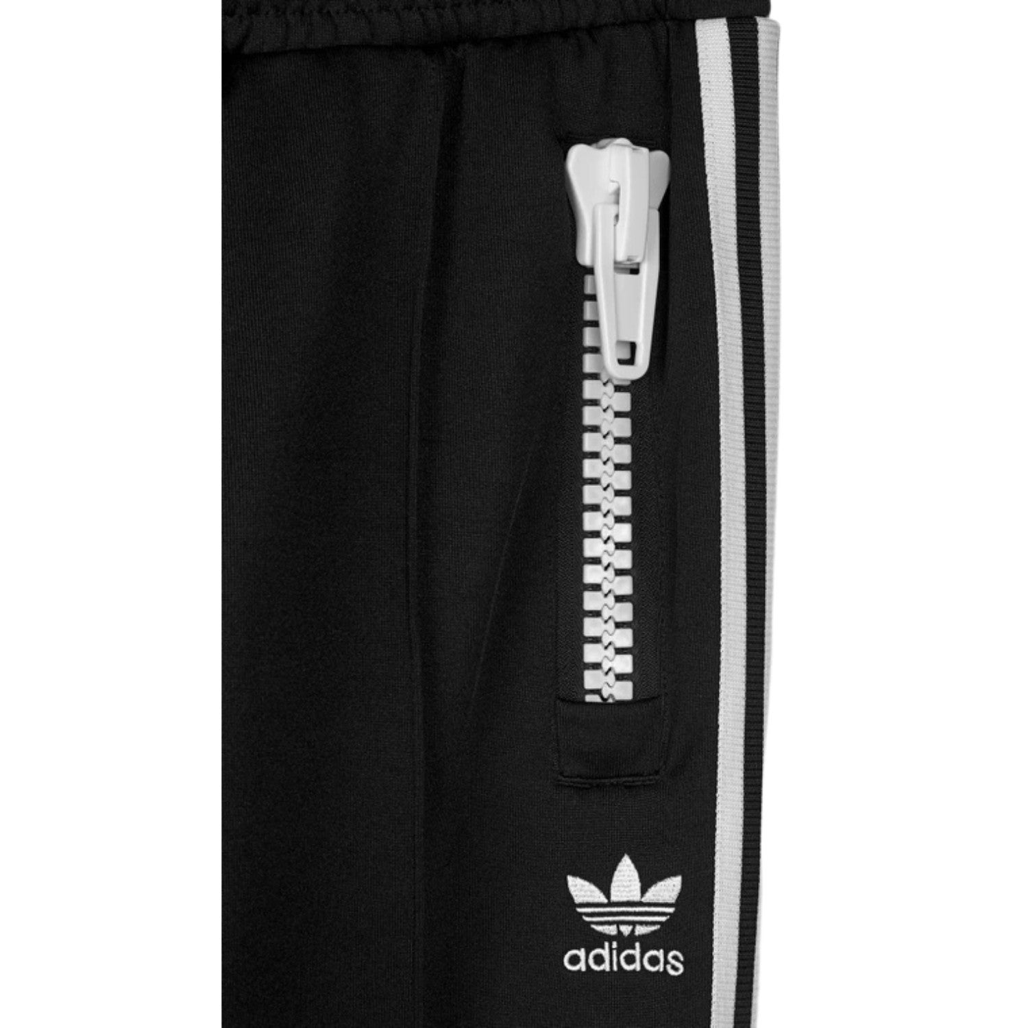 adidas x Jeremy Scott Big Zipper Pant Black