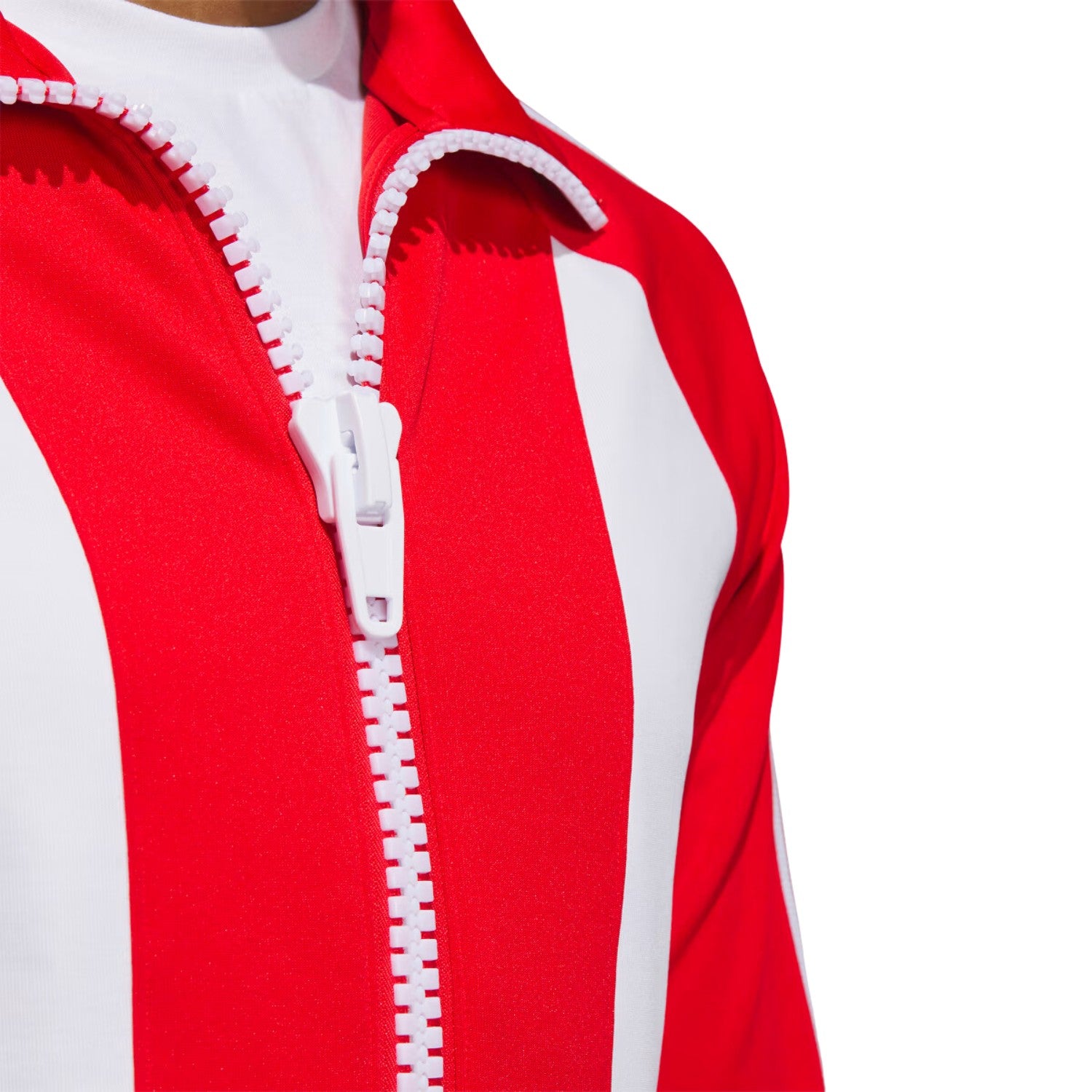 adidas x Jeremy Scott Big Zipper Jacket Vivid Red