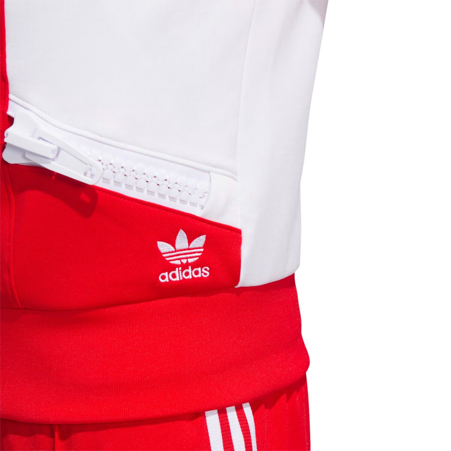 adidas x Jeremy Scott Big Zipper Jacket Vivid Red