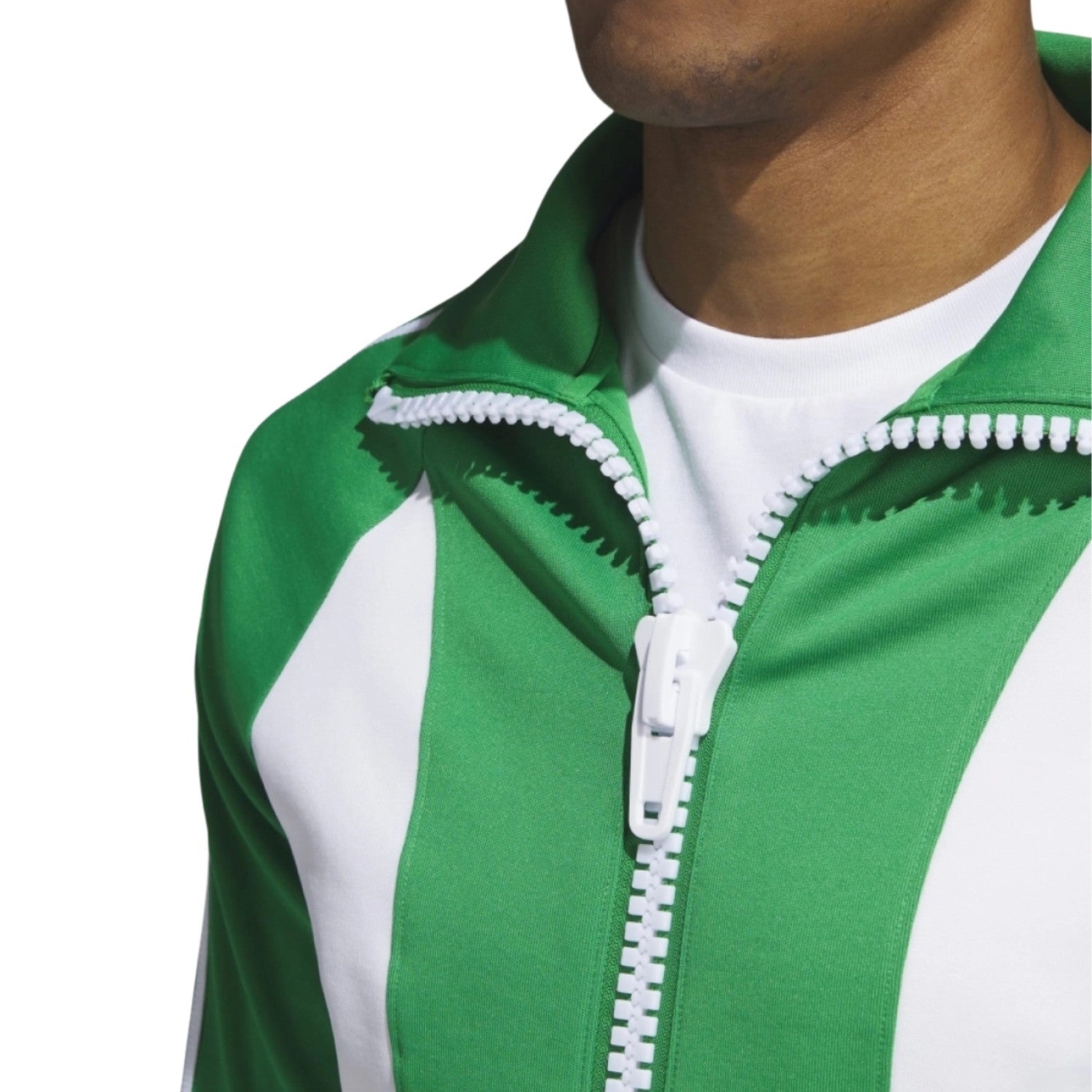 adidas x Jeremy Scott Big Zipper Jacket Green