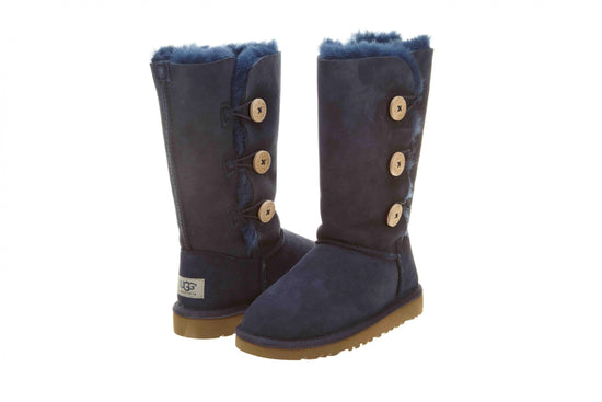 Ugg Bailey Button Triplet Boots Little Kids Style : 1962K