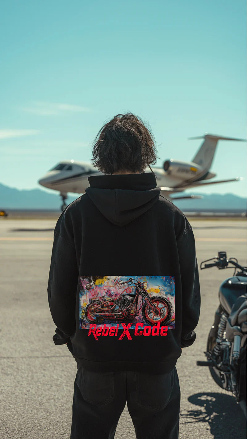 Rebel X Code Street Ripper Hoodie Mens Style : RXCHDBG007