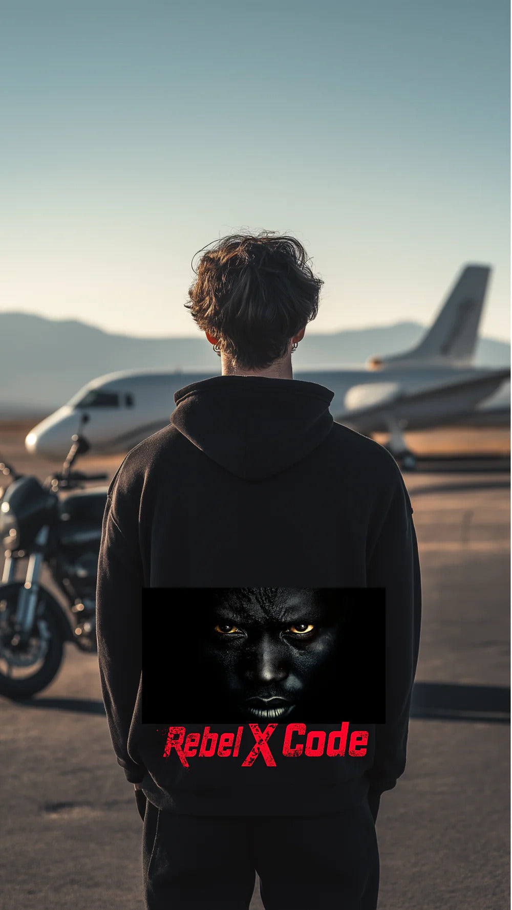 Rebel X Code Panther Gaze Hoodie Mens Style : RXCHDBG008