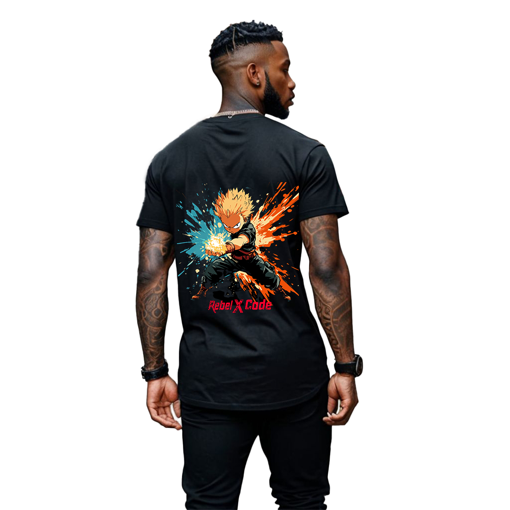 Rebel X Code Anime Inferno Tee Mens Style : RXCBASTBG009