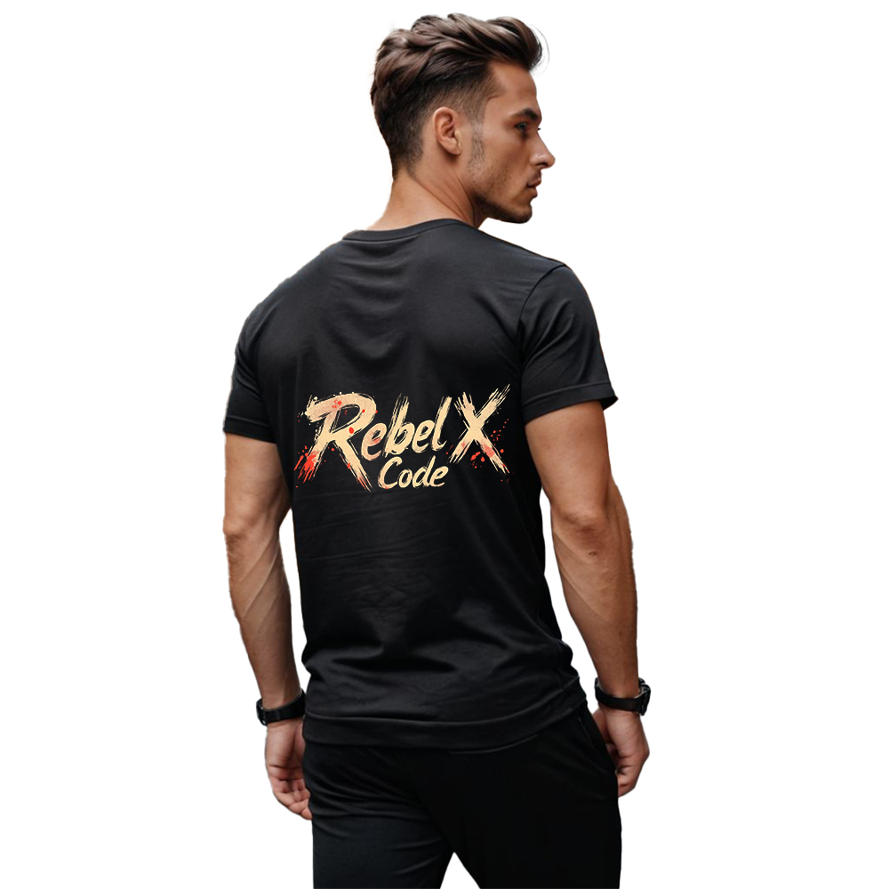 Rebel X Code Splatter Edge Tee Mens Style : RXCBASTBG016