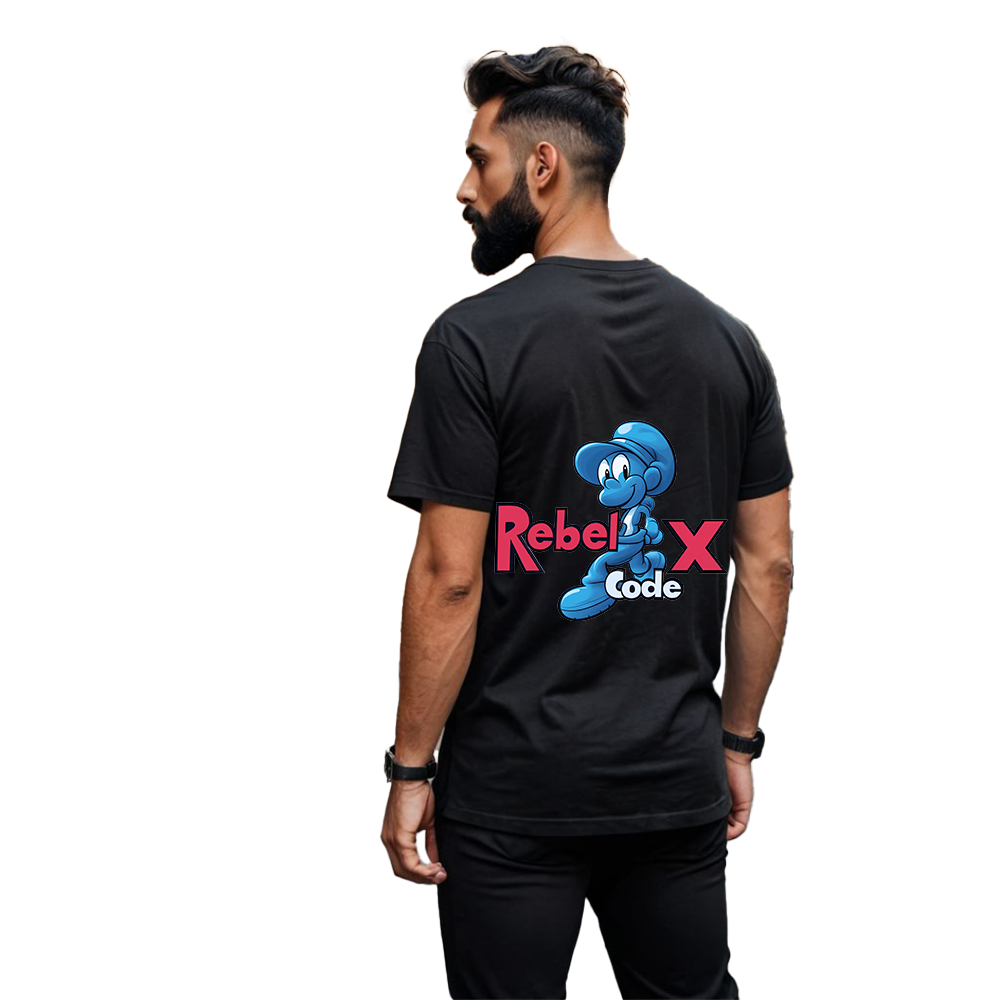 Rebel X Code Rebel Cartoon Vibe Tee Mens Style : RXCBASTBG006