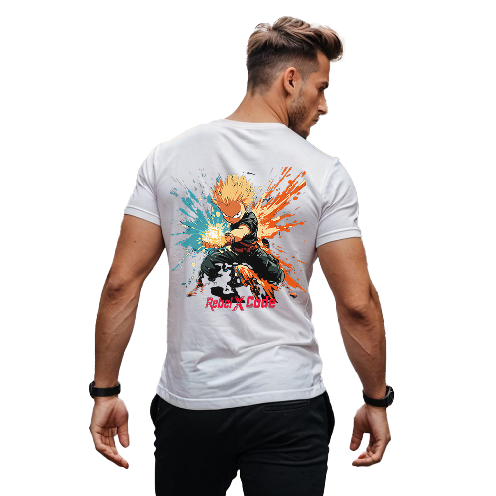 Rebel X Code Anime Inferno Tee Mens Style : RXCBASTBG009