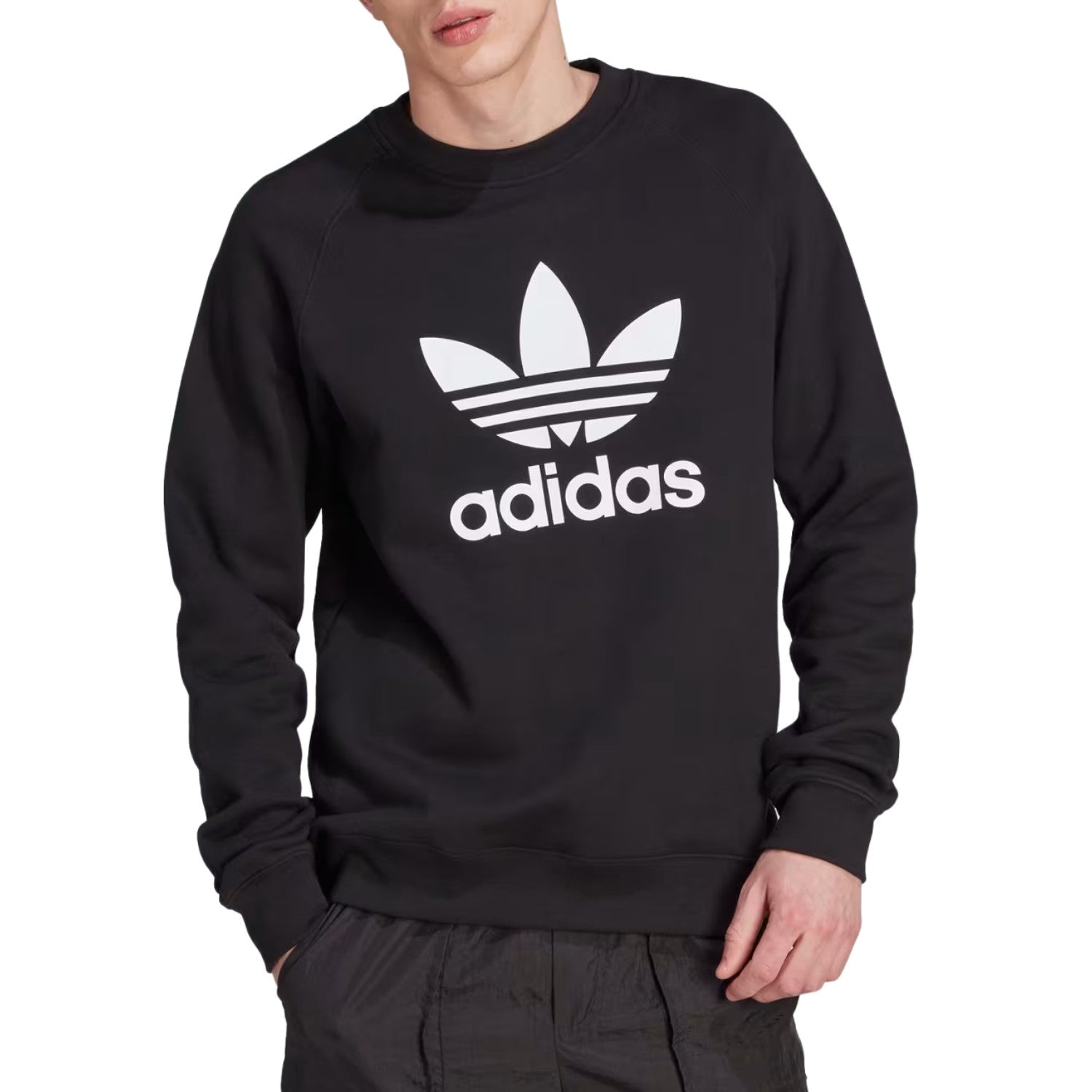 Adidas Trefoil Crewneck Sweatshirt Mens Style : Im4500