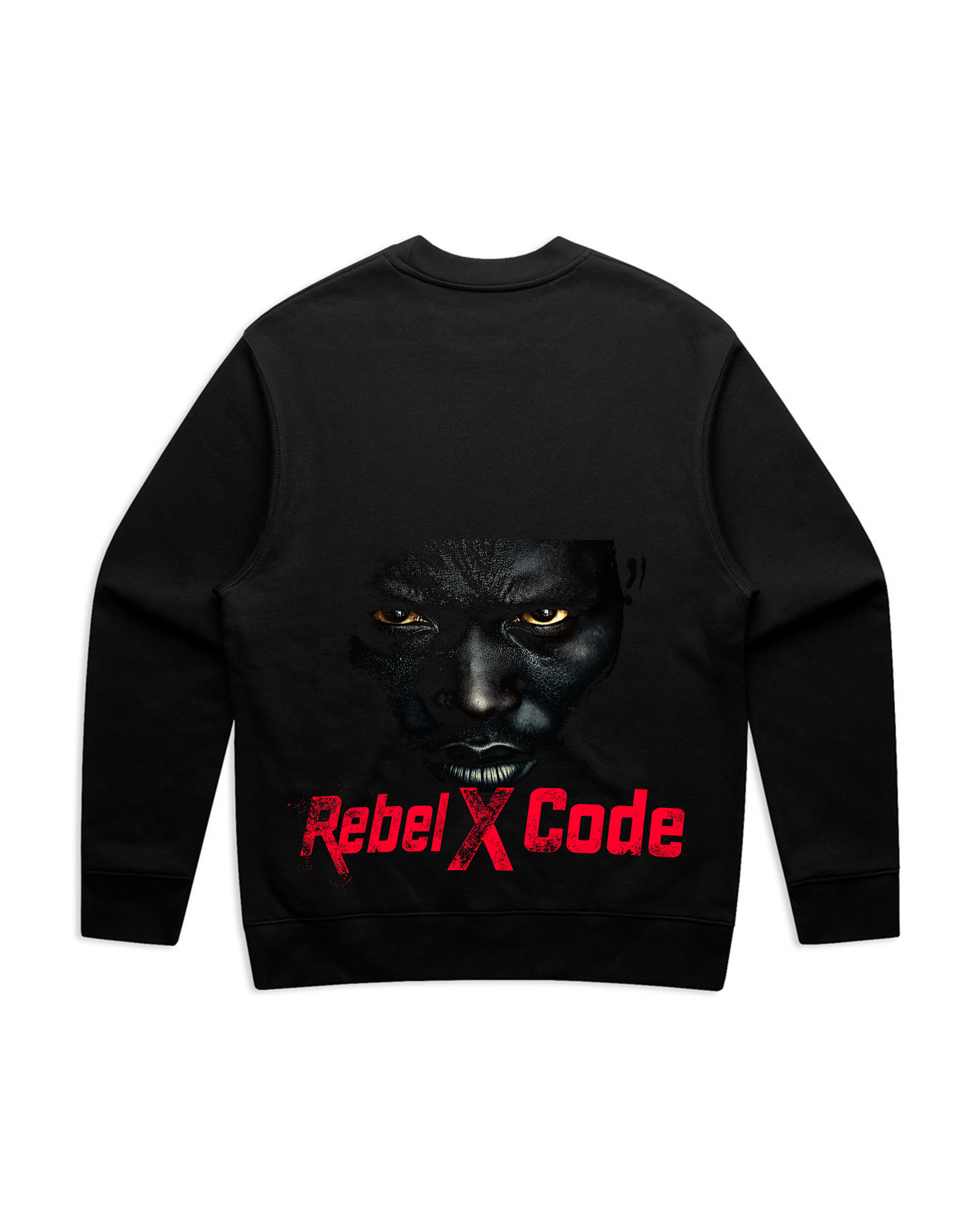 Rebel X Code Panther Gaze Crewneck Mens Style : Rxccrw008