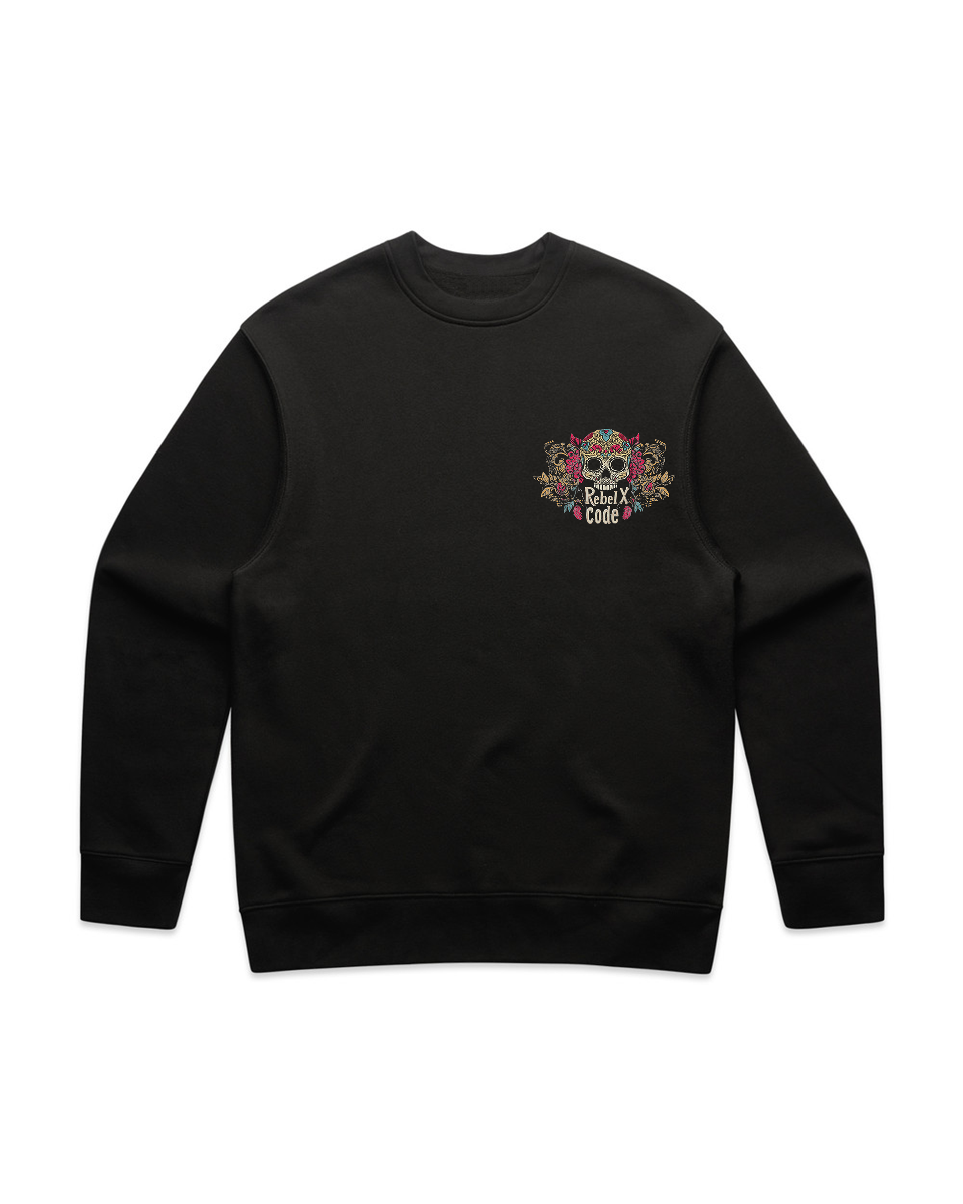 Rebel X Code Day Of The Rebel Crewneck Mens Style : Rxccrw022