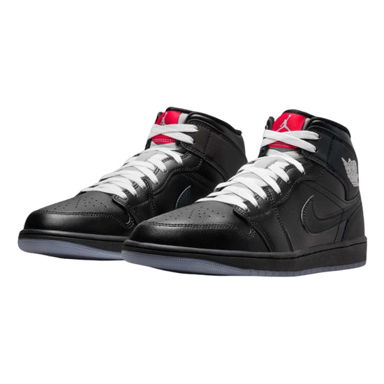 Jordan 1 Mid Se "Black Metallic Reimagined" Mens Style : Hv5177