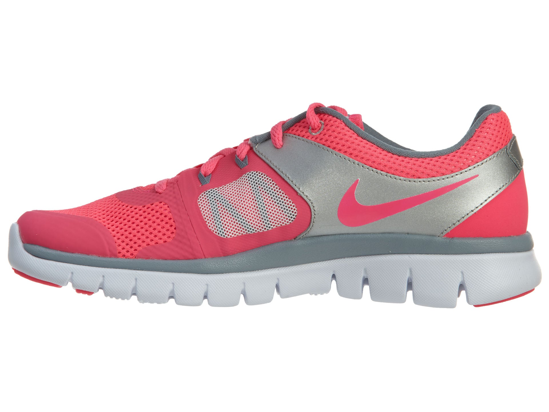 Nike Flex 2014 Run (gs) Hyper Pink Silver Girls Style :642755