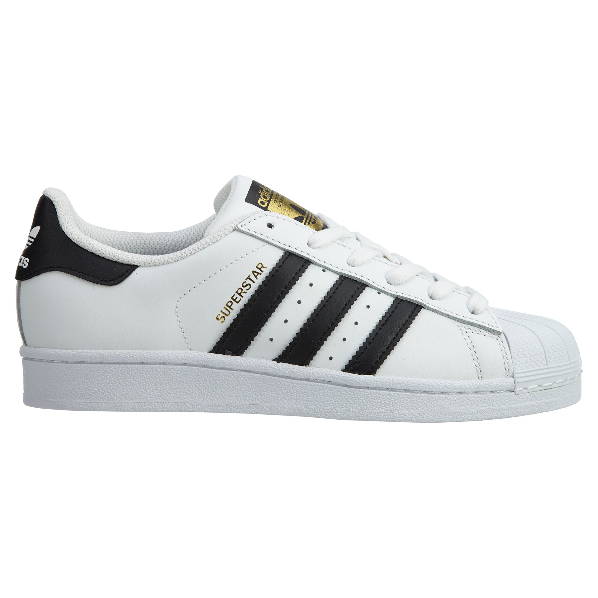 Adidas Originals Superstar Sneaker Big Kids White/Black Boys / Girls Style :C77154