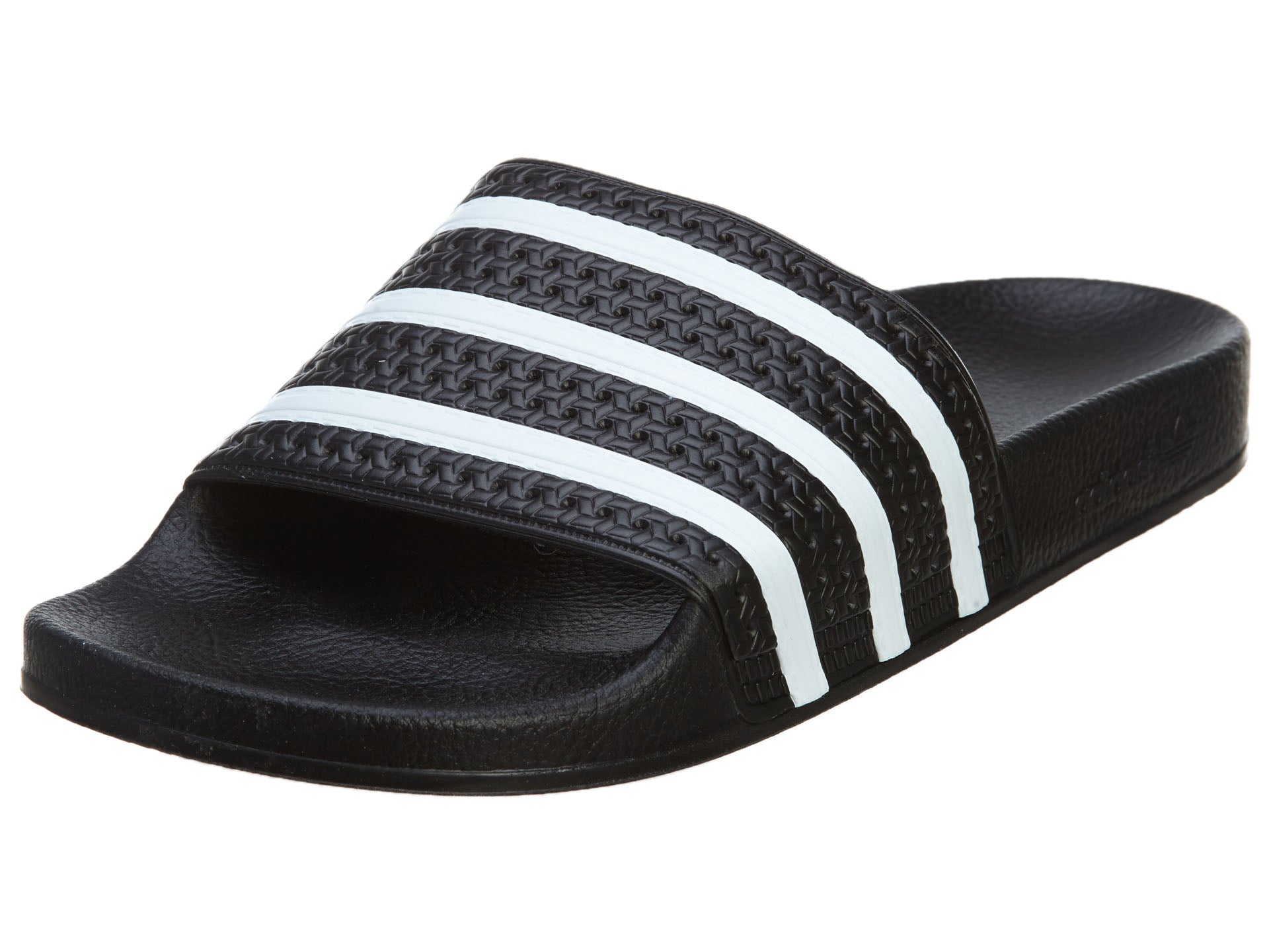 adidas Adilette Blk Wht Blk