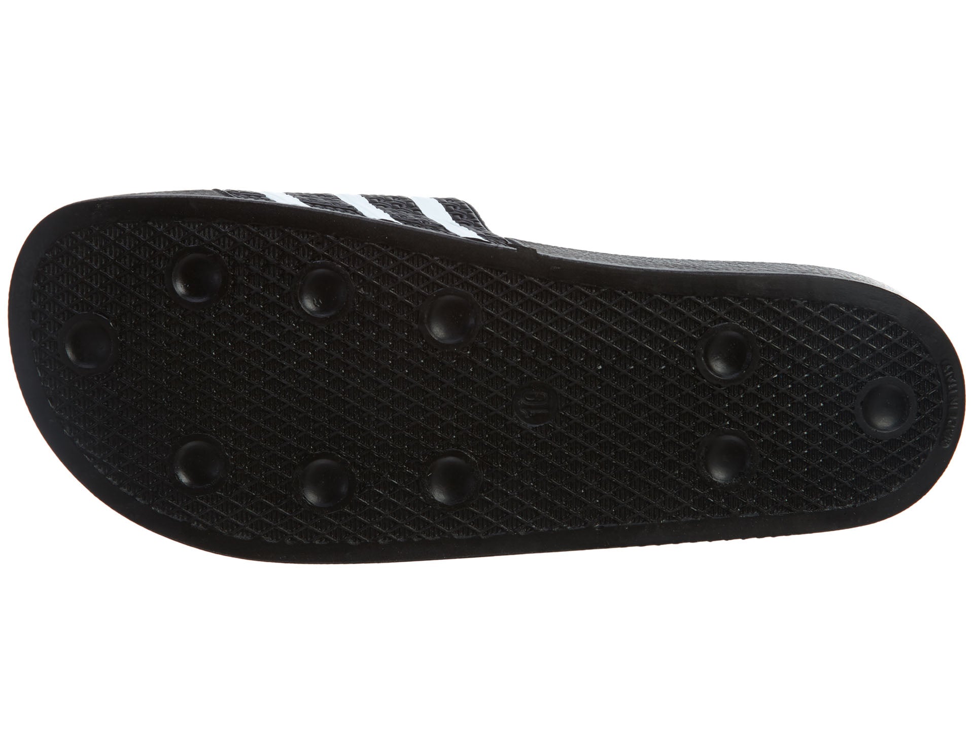 adidas Adilette Blk Wht Blk