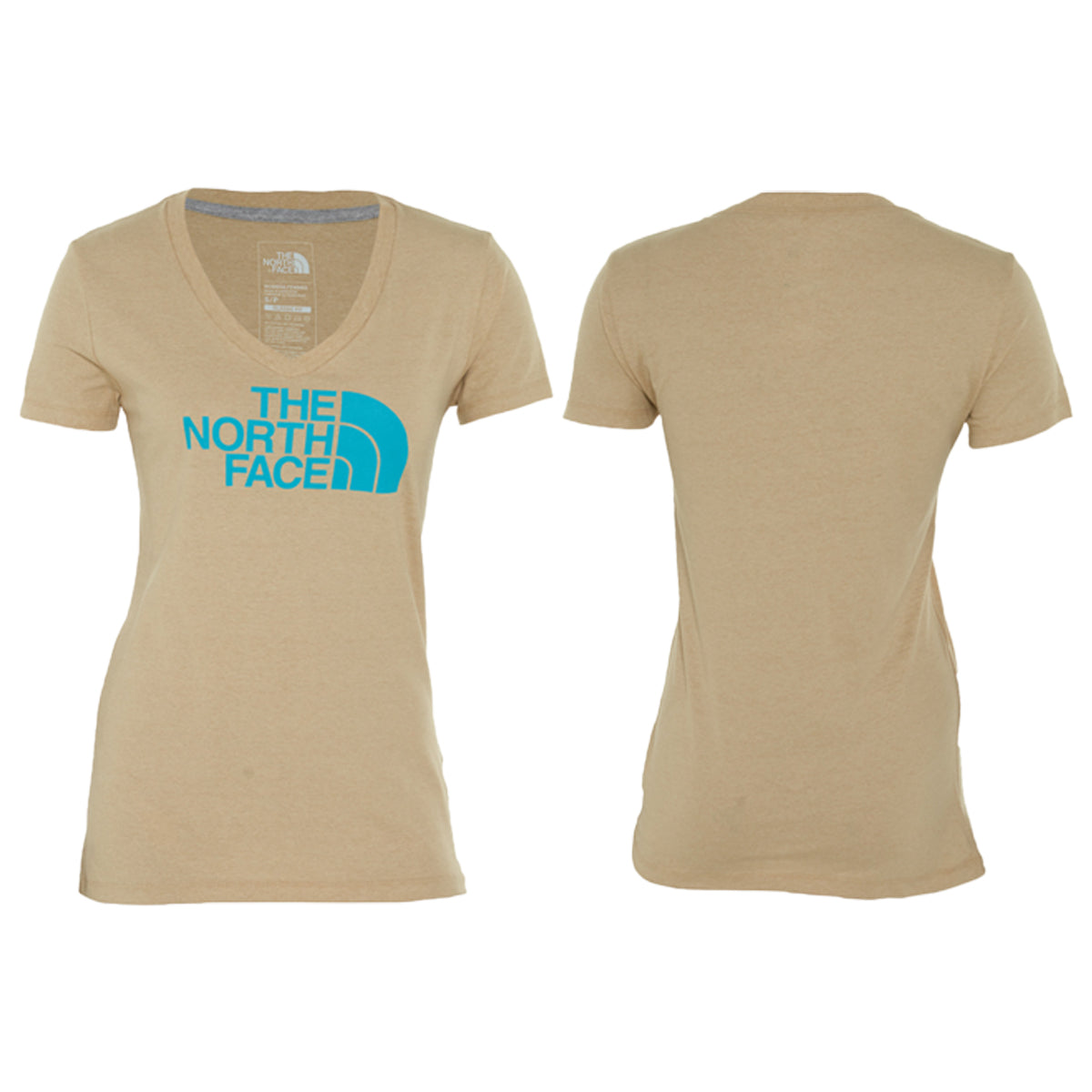 North Face Half Dome V-neck Tee Womens Style : Cg9k